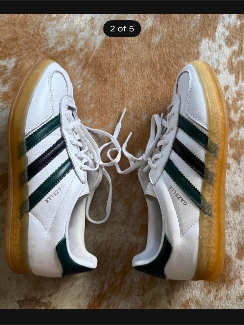 Dark Green x Blaxk Adida’s Gazelle